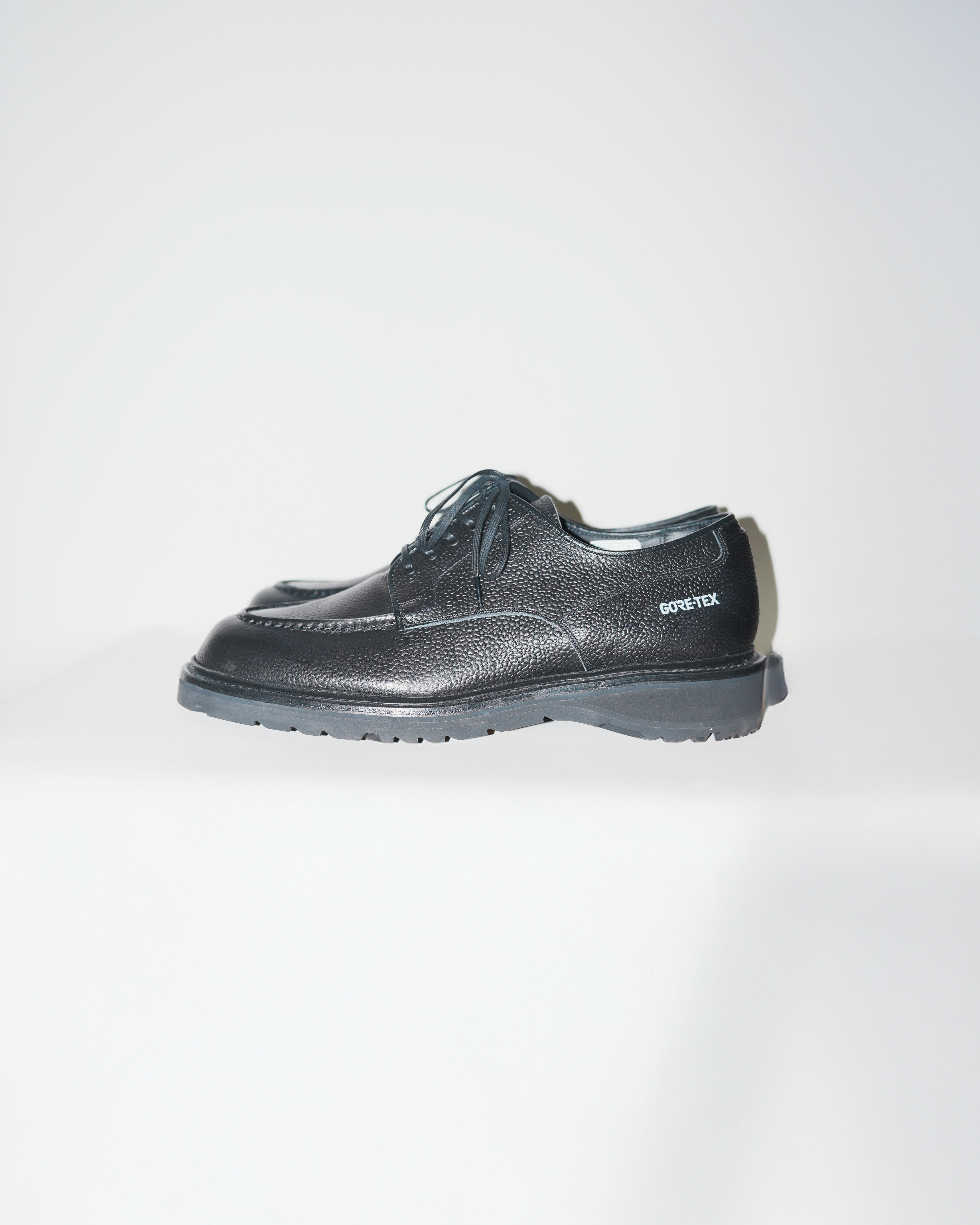 F/CE. GORE-TEX U TIP SHOE by REGAL [BLACK EMBOSSED] (USED)
